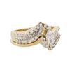 Image 4 : 14KT Yellow Gold 2.01 ctw Diamond Ring