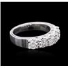Image 4 : 14KT White Gold 1.36 ctw Diamond Ring