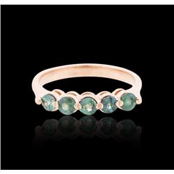14KT Rose Gold 0.75 ctw Chrysoberyl Ring