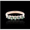 Image 1 : 14KT Rose Gold 0.75 ctw Chrysoberyl Ring