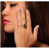 Image 5 : 14KT Yellow Gold 2.59 ctw Emerald and Diamond Ring