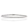 Image 3 : 18KT White Gold 0.90 ctw Diamond Tennis Bracelet