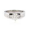 Image 1 : 14KT White Gold 1.80 ctw Diamond Ring