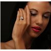 Image 2 : 14KT White Gold 1.87 ctw Diamond Ring