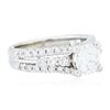 Image 4 : 14KT White Gold 1.87 ctw Diamond Ring