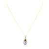 Image 3 : 14KT Yellow Gold Baby Shoe Pendant With Chain