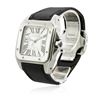 Image 2 : Cartier Stainless Steel Santos 100 Wristwatch