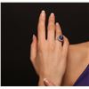 Image 5 : 14KT White Gold 6.31 ctw Tanzanite and Diamond Ring