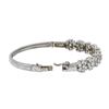 Image 7 : 14KT White Gold 4.29 ctw Diamond Bangle Bracelet