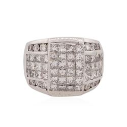 18KT White Gold 4.65 ctw Diamond Ring