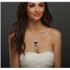 Image 6 : 14KT White Gold 51.13 ctw Aquamarine and Diamond Pendant With Chain