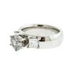 Image 2 : 14KT White Gold 1.79 ctw Diamond Ring