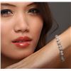 Image 5 : 14KT White Gold 1.69 ctw Diamond Bracelet