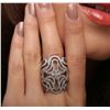 Image 5 : 14KT White Gold 1.62 ctw Diamond Ring