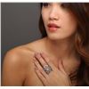 Image 6 : 14KT White Gold 1.62 ctw Diamond Ring