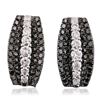 Image 3 : 14KT White Gold 1.10 ctw Diamond Earrings