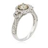 Image 6 : 14KT White Gold GIA Certified 1.63 ctw Diamond Ring