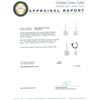 Image 7 : 14KT White Gold 1.38 ctw Diamond Earrings