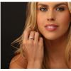 Image 3 : 14KT White Gold 1.50 ctw Diamond  Ring