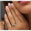 Image 1 : 14KT White Gold 1.00 ctw Brilliant Cut Diamond Solitaire Ring