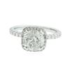 Image 3 : 18KT White Gold 2.84 ctw Diamond Ring