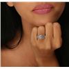 Image 5 : 18KT White Gold 1.80 ctw Diamond Ring