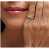 Image 2 : Platinum 0.75 ctw Diamond Ring