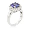 Image 5 : 14KT White Gold 2.17 ctw Tanzanite and Diamond Ring