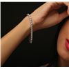 Image 2 : 14KT White Gold 5.48 ctw Diamond Bracelet