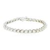 Image 3 : 14KT White Gold 5.48 ctw Diamond Bracelet