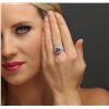 Image 5 : 14KT Two-Tone Gold 3.04 ctw Tanzanite and Diamond Ring