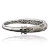 Image 4 : 14KT White Gold 2.40 ctw Diamond Bangle Bracelet