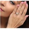 Image 2 : 18KT Two-Tone Gold 0.83 ctw Fancy Yellow Diamond Ring