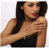 Image 2 : 14KT White Gold 4.40 ctw Diamond Tennis  Bracelet