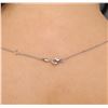 Image 6 : 14KT White Gold 1.78 ctw Diamond Necklace