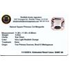 Image 2 : 5.53 ctw. Natural Square Princess Cut Morganite