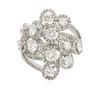 Image 3 : 18KT White Gold 2.12 ctw Diamond Ring