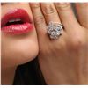 Image 5 : 18KT White Gold 2.12 ctw Diamond Ring