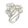 Image 7 : 18KT White Gold 2.12 ctw Diamond Ring