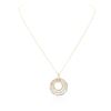 Image 3 : 14KT Yellow Gold 1.43 ctw Diamond Pendant With Chain