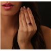 Image 2 : 14KT Rose Gold 6.13 ctw Ruby and Diamond Ring
