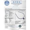 Image 7 : 14KT White Gold 28.02 ctw Sapphire and Diamond Necklace