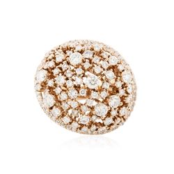 14KT Rose Gold 2.34 ctw Diamond Ring