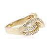 Image 2 : 14KT Yellow Gold 0.49 ctw Diamond Ring