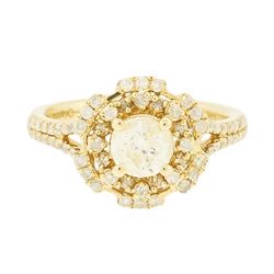 14KT Yellow Gold 1.44 ctw Diamond Ring