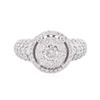 Image 1 : 14KT White Gold 2.65 ctw Diamond Ring