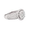 Image 2 : 14KT White Gold 2.65 ctw Diamond Ring