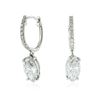 Image 2 : 18KT White Gold 2.54 ctw Diamond Earrings