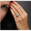 Image 1 : 18KT White Gold 1.76 ctw Diamond Ring