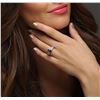 Image 2 : 14KT Yellow Gold 2.83 ctw Tanzanite and Diamond Ring